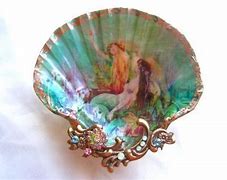 Image result for Mermaid Painted Shell