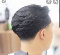 Image result for Low Taper Fade Long Messy Hair