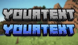 Image result for Minecraft 3D Text