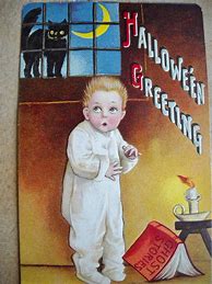 Image result for Old Halloween Postcards