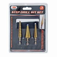 Image result for Step Drill Bit Set