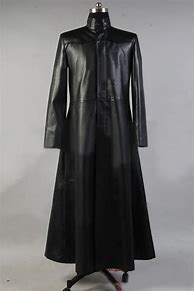 Image result for Black Leather Cloak