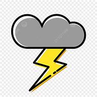 Image result for Thunder Clip Art