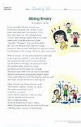 Image result for Children's Books About Sibling Rivalry