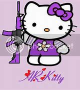 Image result for Hello Kitty AR-15