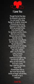 Image result for I Love You Poetry