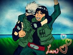 Image result for Guy Sensei and Kakashi