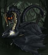 Image result for Evil Black Dragon Art