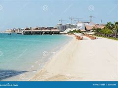 Image result for Man-Made Beach Dubai