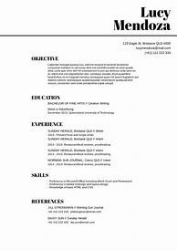 Image result for Professional Resume Templates Free Printable