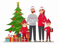 Image result for Family Christmas Clip Art Sayings