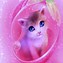 Image result for Kawaii Pink Cat Background