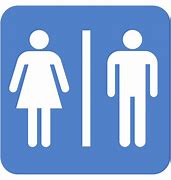 Image result for Bathroom Sign Cartoon