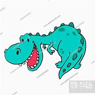 Image result for Green T-Rex Cartoon