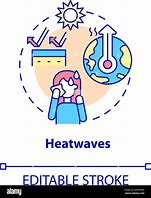 Image result for Heat Waves Icon