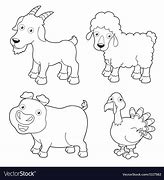 Image result for Farm Animals Outline SVG