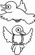 Image result for 2 Birds Drawing