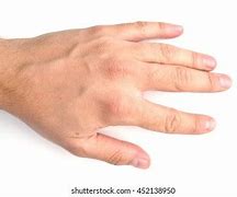 Image result for Hand Facing Down Blue