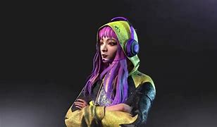 Image result for Feng Min Dbd Blue Hair Anime