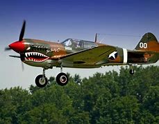 Image result for P-40 Warhawk Fighter