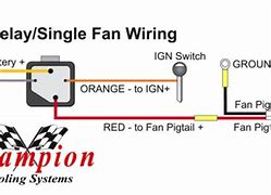 Image result for Electric Radiator Fan Wiring Diagram