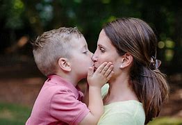 Image result for Kids Kiss Parents