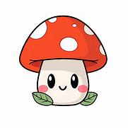 Image result for Cute Cartoon Mushroom