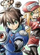 Image result for Mega Man Legends Painting