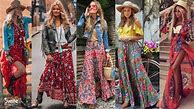 Image result for Bohemian Chic Fashion