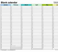 Image result for Big Printable Calendar Blank