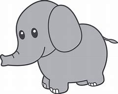 Image result for Cute Elephant Clip Art