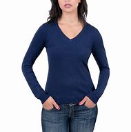 Image result for Navy Blue V-Neck Sweater