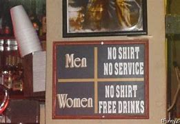 Image result for Open Bar Sign Funny