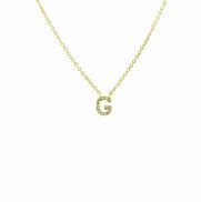 Image result for Golden Letter G Necklace