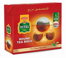 Image result for Round Tea Bags in Can