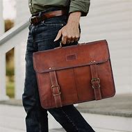 Image result for Designer Leather Laptop Bags for Men