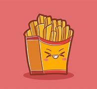 Image result for Kawaii French Fries Drawing