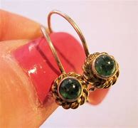 Image result for Emerald Earrings Genuine