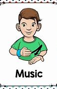 Image result for Music Sign Language