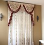 Image result for lace curtains with valance