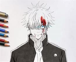 Image result for Kakashi Gojo Art