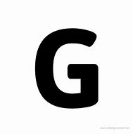 Image result for Gold Bold Letter G