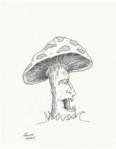 Image result for Trippy Mushroom Drawing