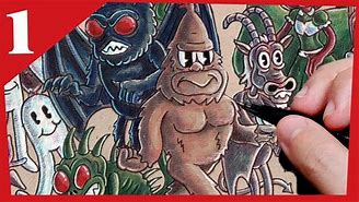 Image result for Cool Drawing Cryptids