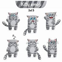 Image result for Tabby Gray Cat Emoji