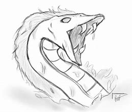 Image result for Sea Monster Drawn