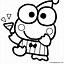 Image result for Keroppi Drawing Black and White