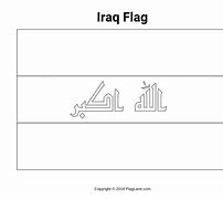 Image result for Iraq Flag Simple Writing