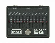 Image result for MXR Equalizer Pedal