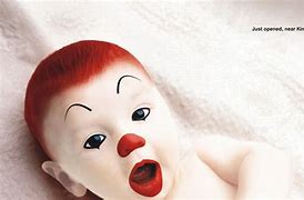 Image result for Baby Ronald McDonald Funny